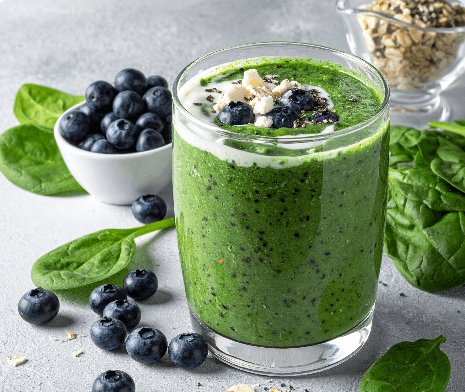 Blueberry Spinach Power Smoothie