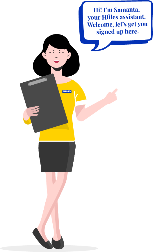 Sign up illustration